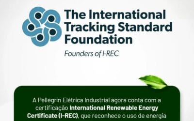 Futuro Renovável: Pellegrin conquista certificação de energia 100% limpa